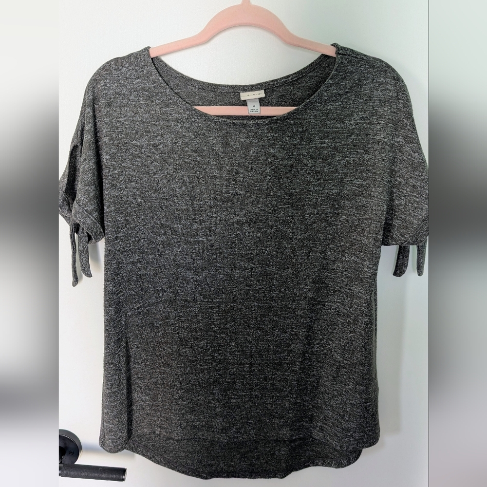 a new day Charcoal Short Sleeve Tee